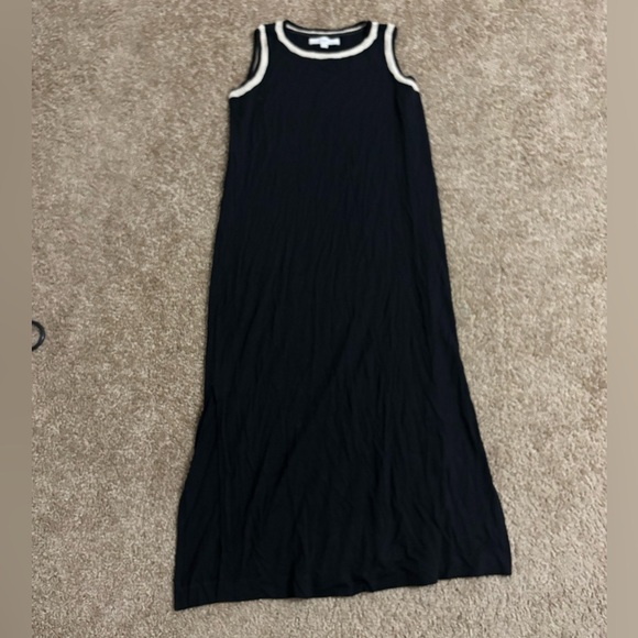 Loft Crochet Trim MIDI Dress Size Small - Picture 2 of 9